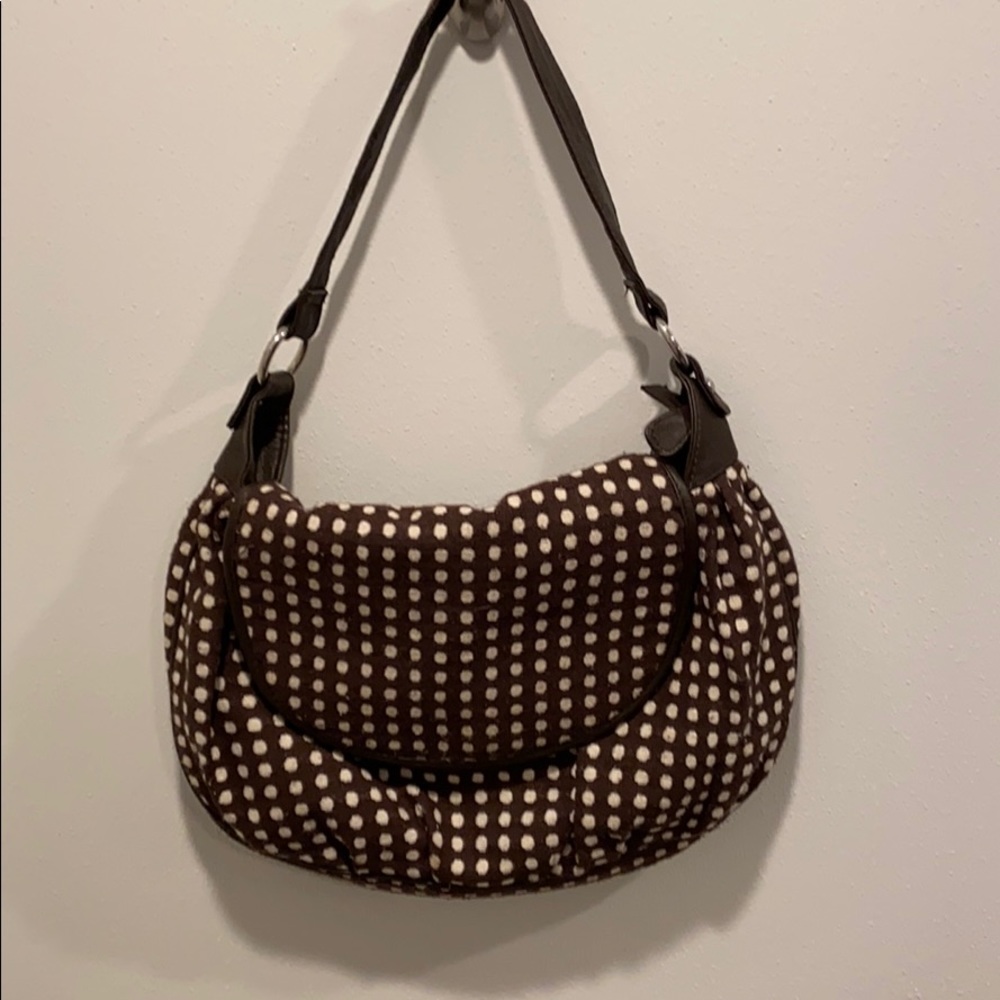 Polka dot purse